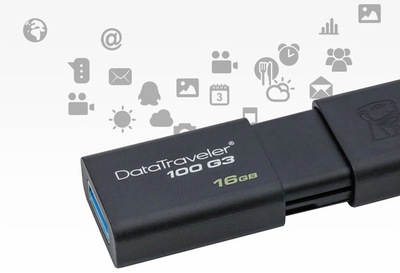 KingSton金士顿DT100 G3 64G U盘 高速USB3.0存储解决方案